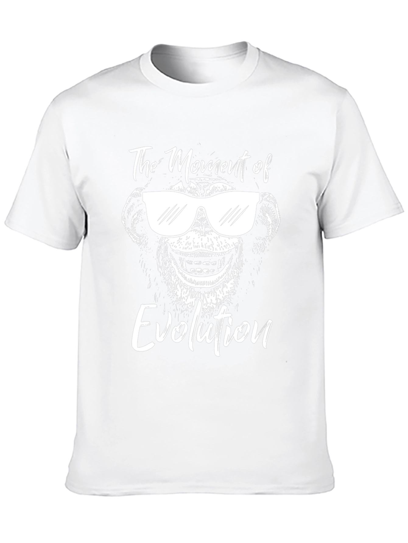 Funny Monkey Evolution Graphic T-Shirt