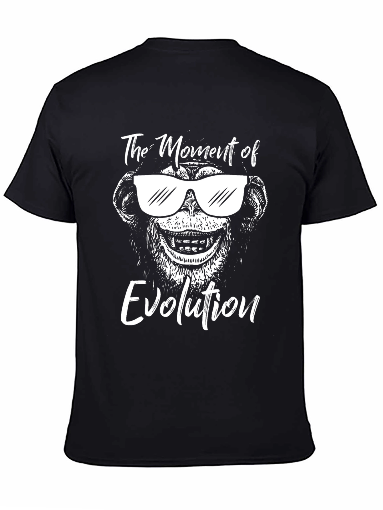 Funny Monkey Evolution Graphic T-Shirt