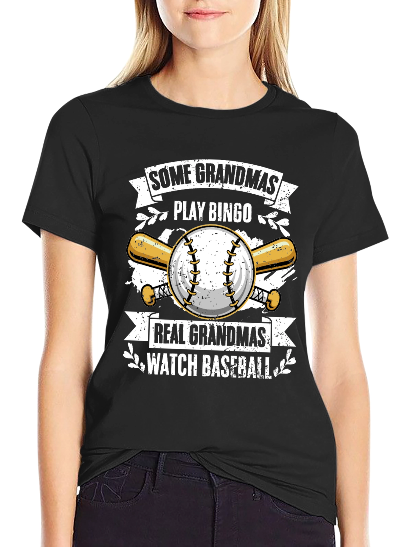 Funny Baseball Grandma T-Shirt