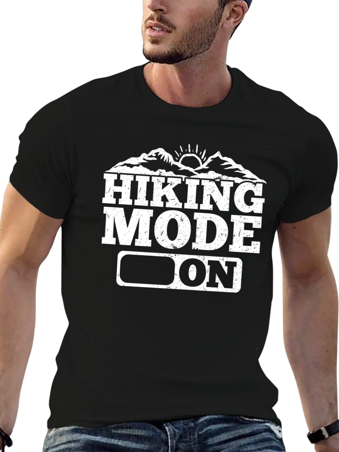 Hiking Mode On Graphic Tee - Adventure Ready!