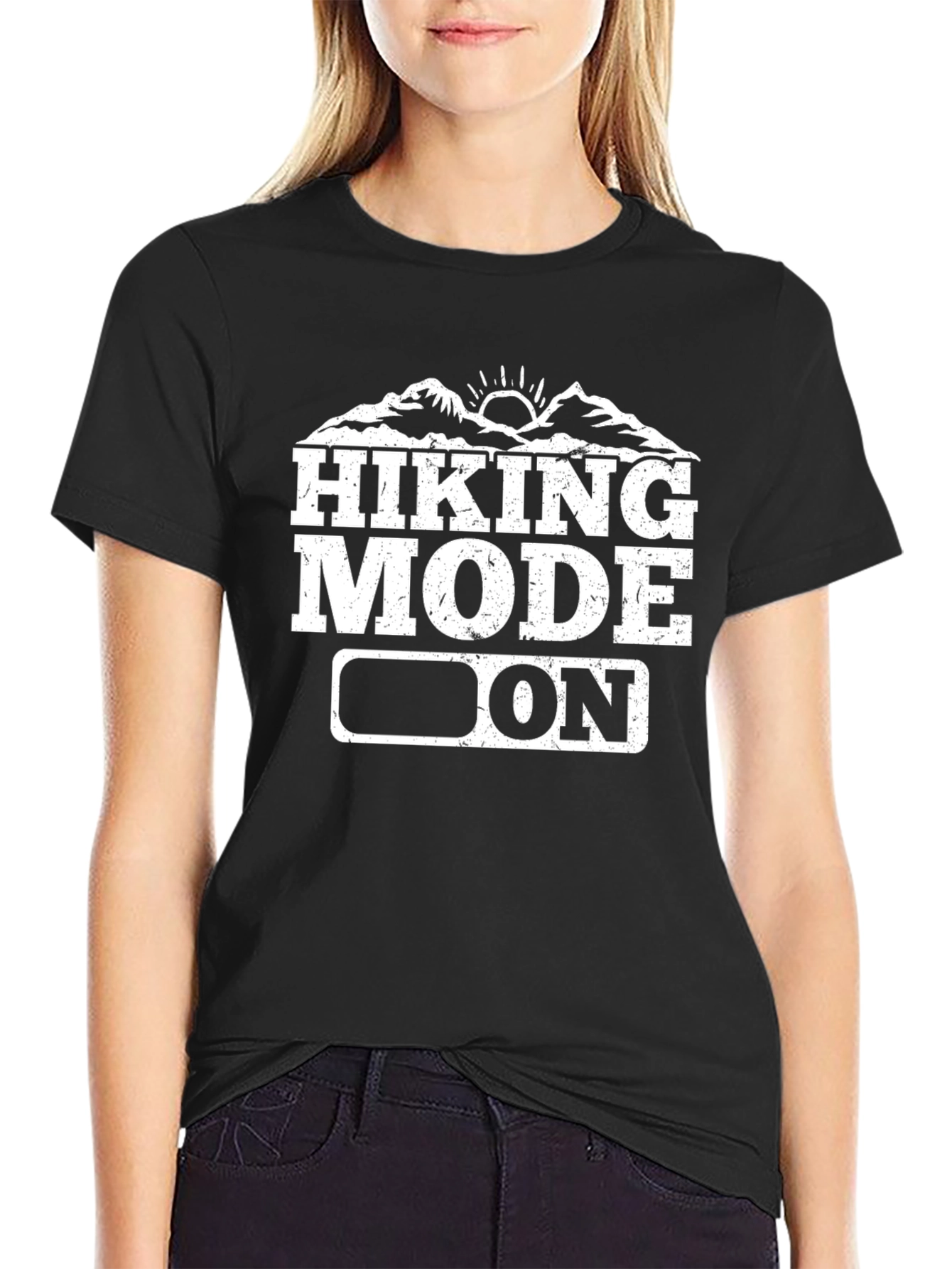 Hiking Mode On Graphic Tee - Adventure Ready!