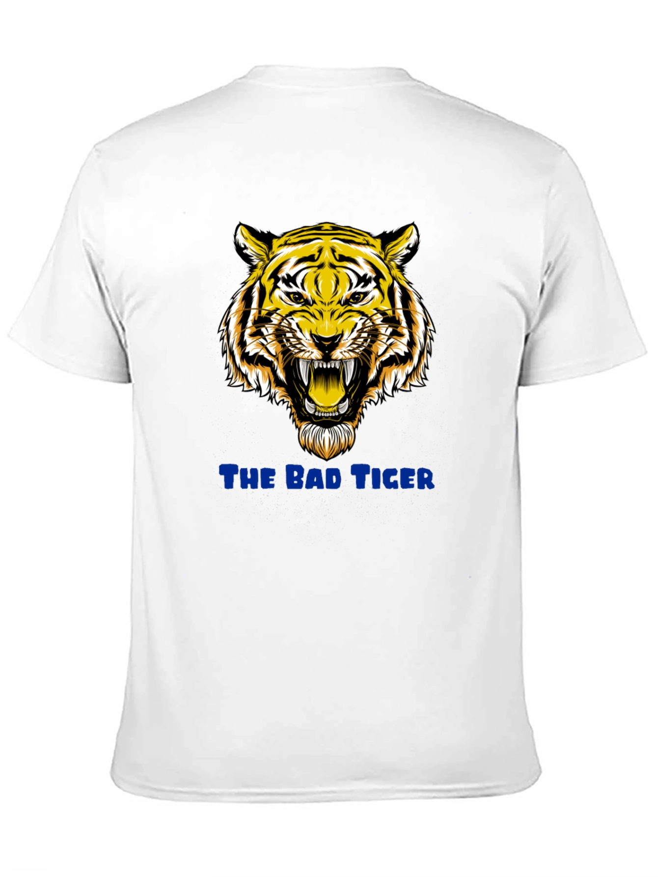 Bad Tiger Graphic Black T-Shirt