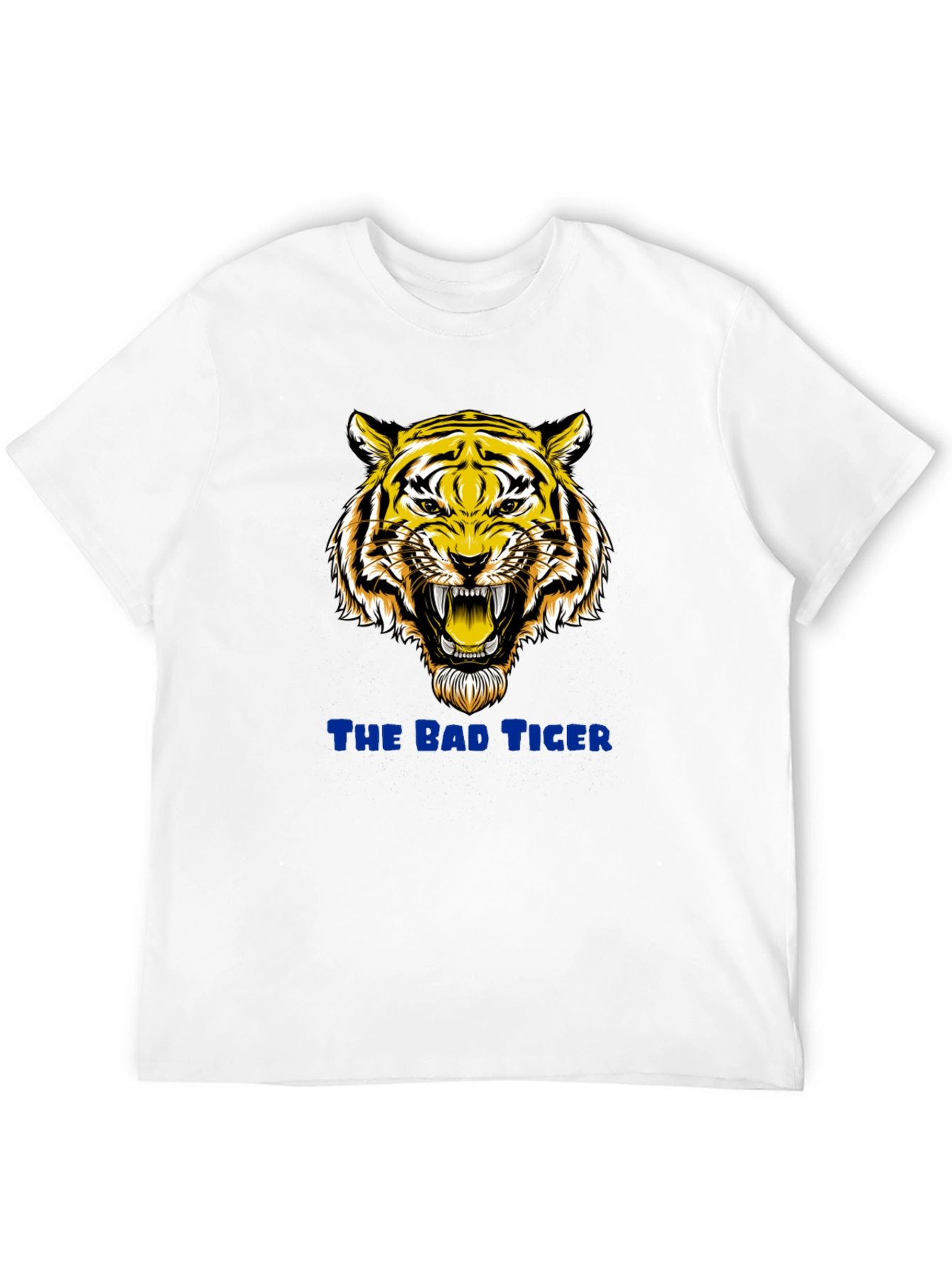 Bad Tiger Graphic Black T-Shirt
