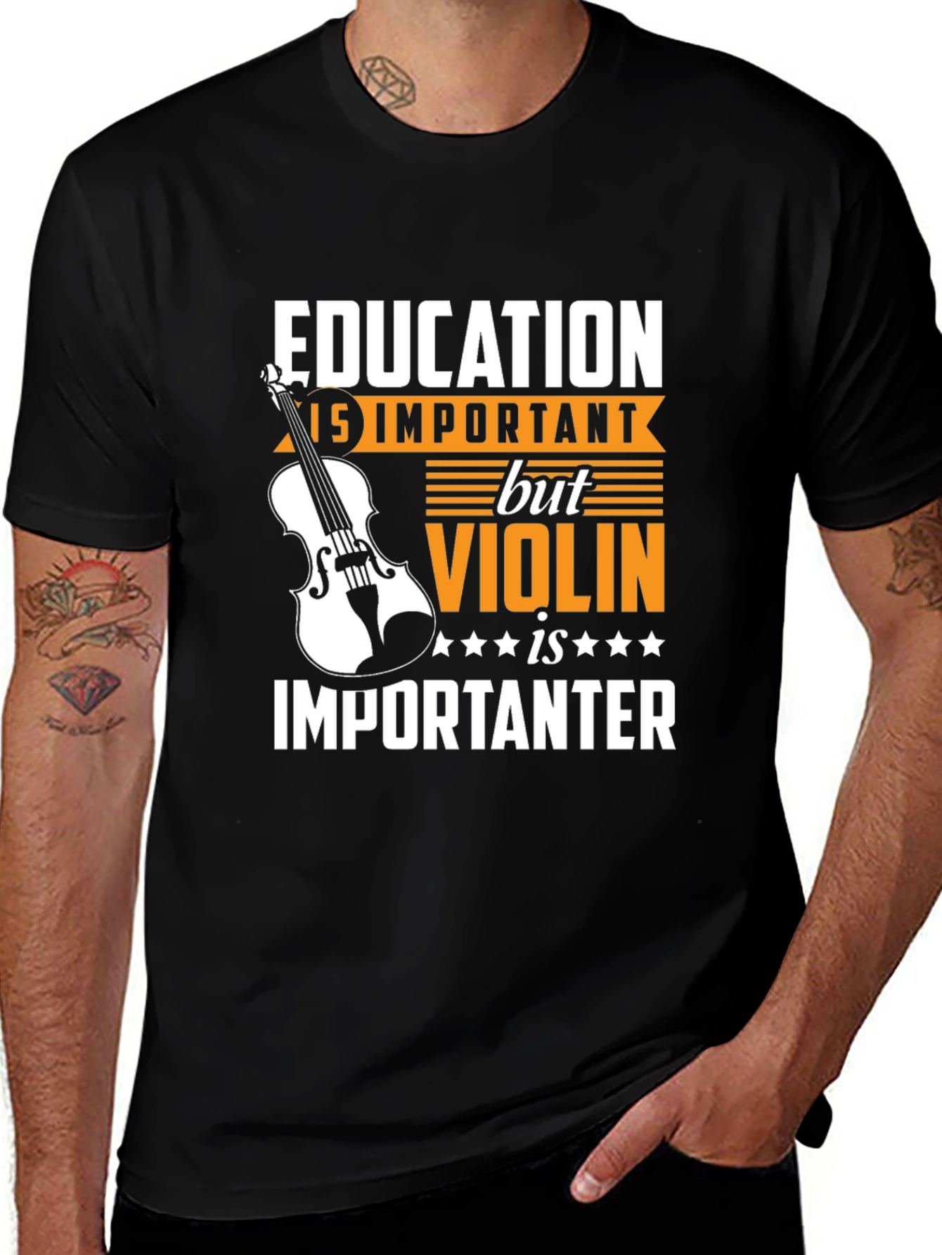 Education Violin is Importanter T-Shirt
