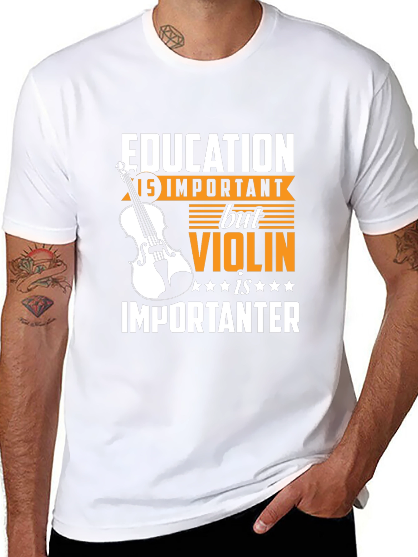 Education Violin is Importanter T-Shirt