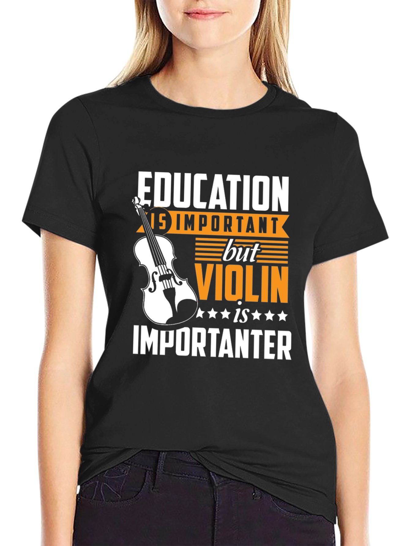 Education Violin is Importanter T-Shirt