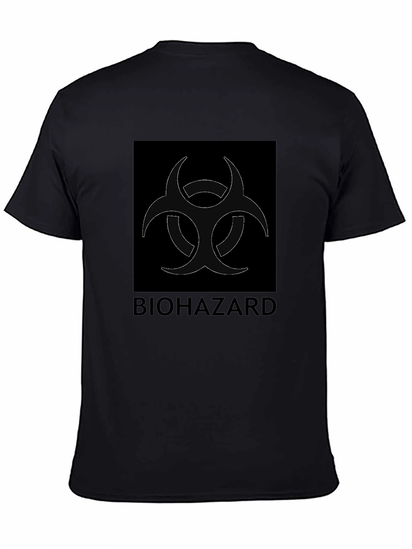 Biohazard Symbol Black T-Shirt
