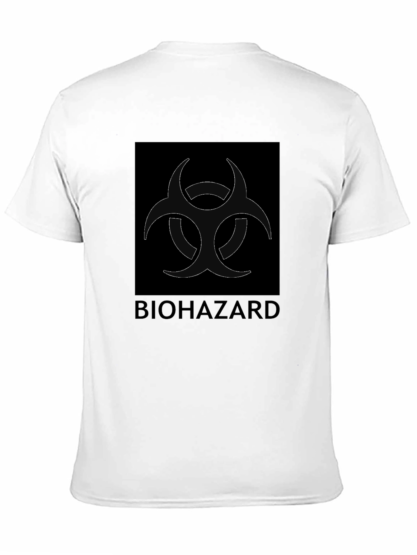 Biohazard Symbol Black T-Shirt
