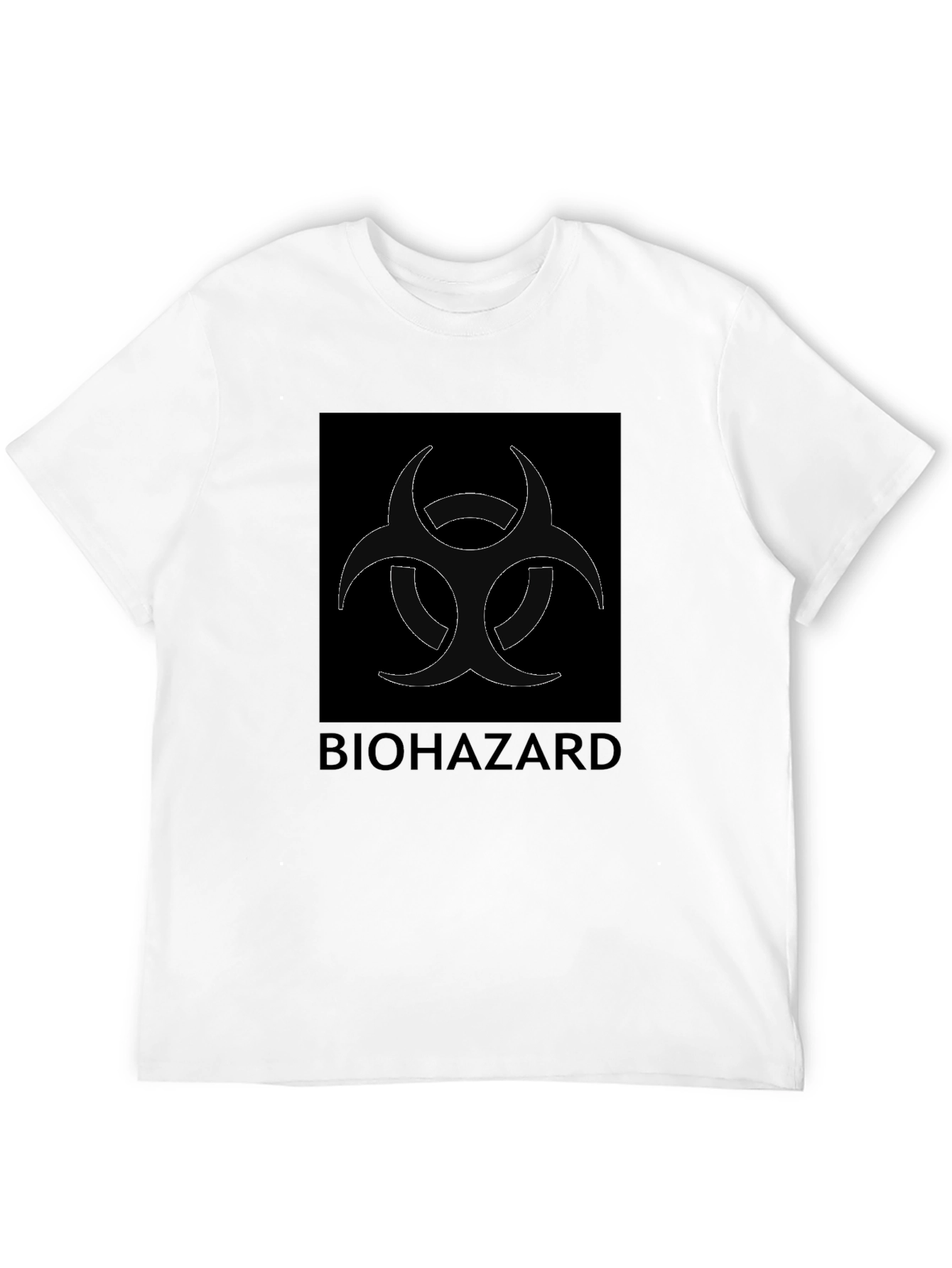 Biohazard Symbol Black T-Shirt
