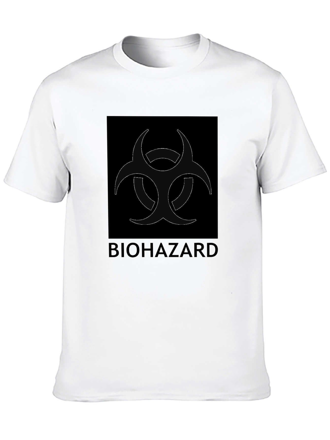 Biohazard Symbol Black T-Shirt