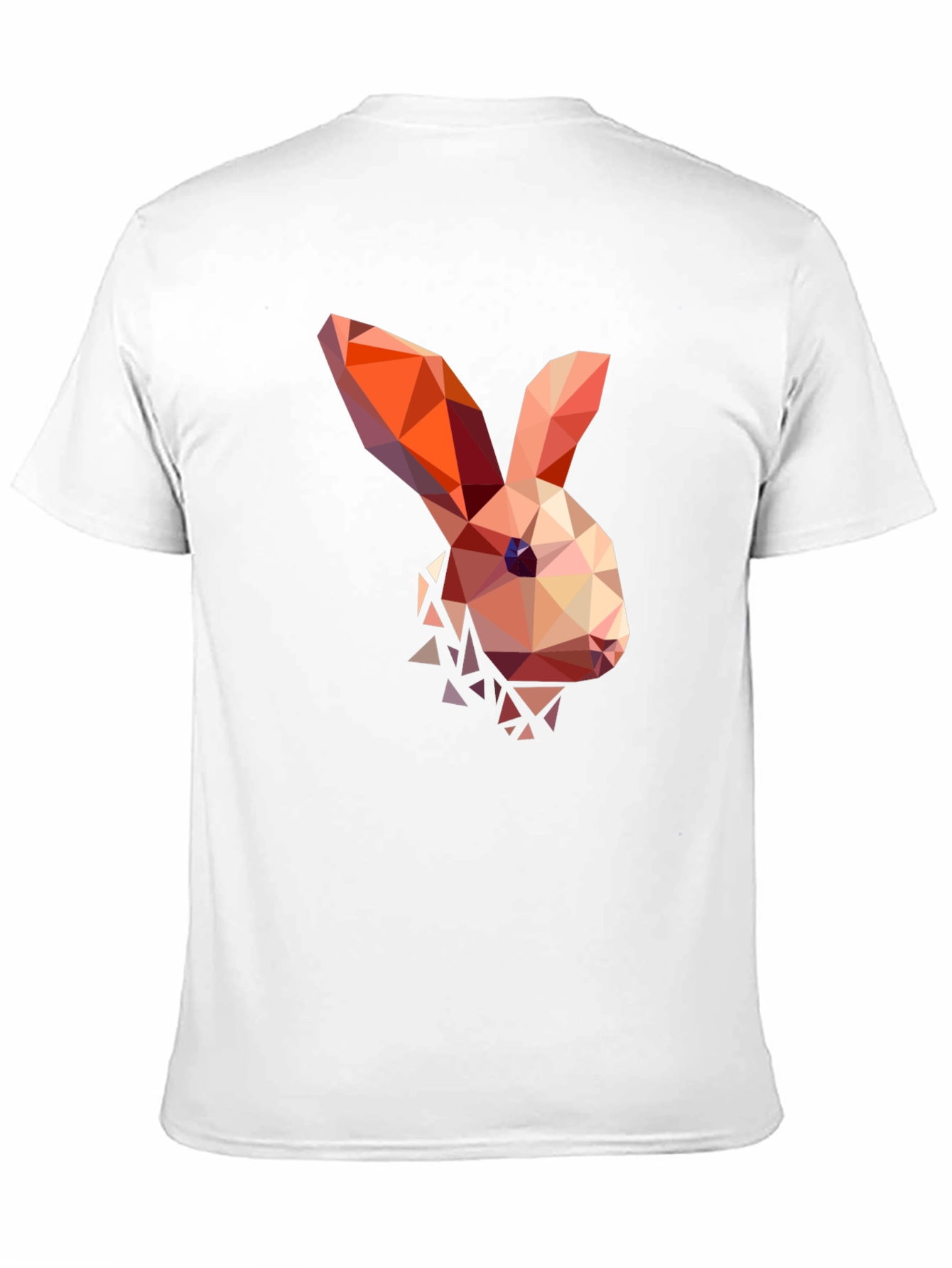 Geometric Bunny Graphic T-Shirt