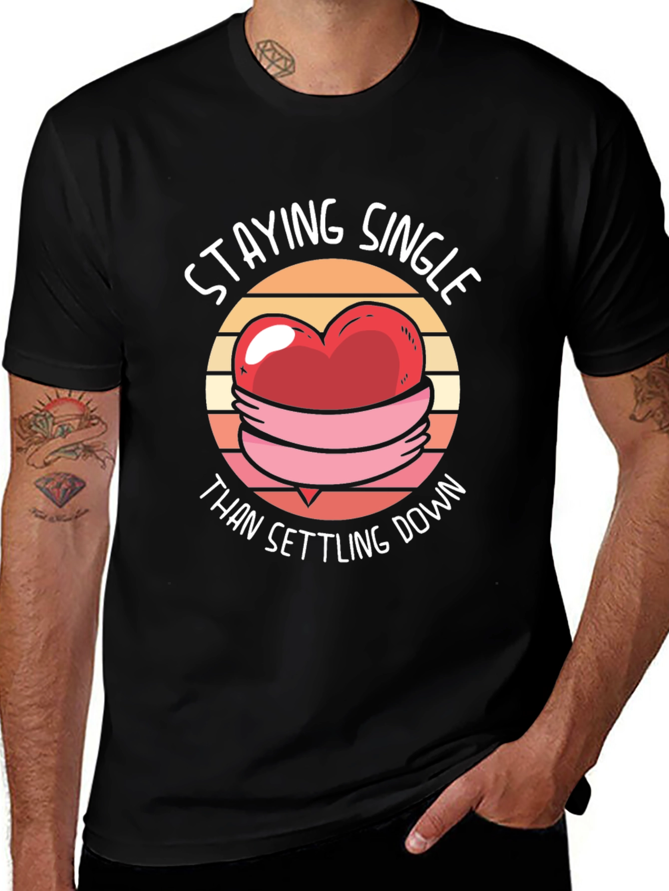 Staying Single Graphic T-Shirt