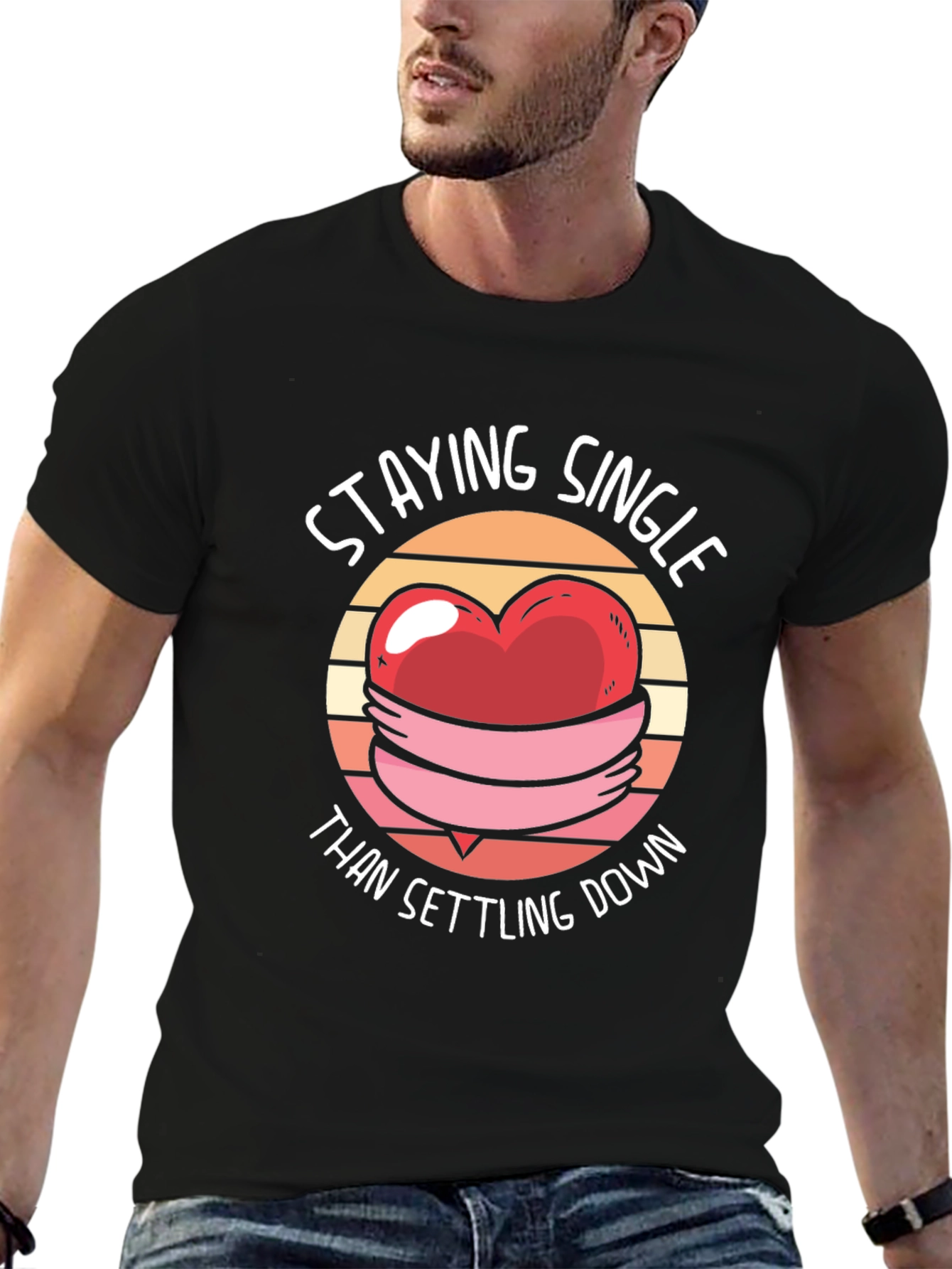 Staying Single Graphic T-Shirt