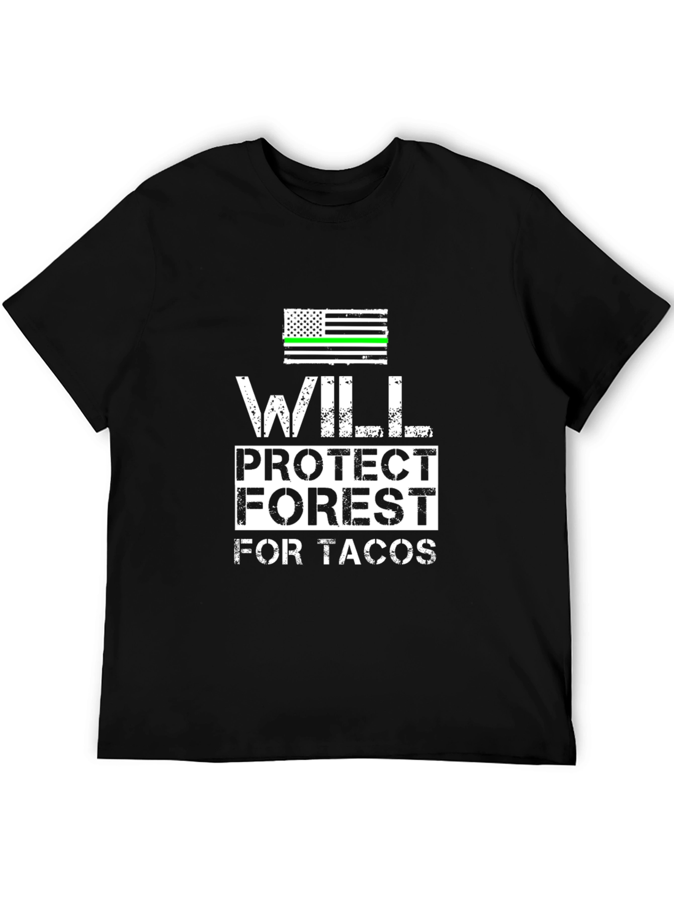Will Protect Forest for Tacos Graphic Tee