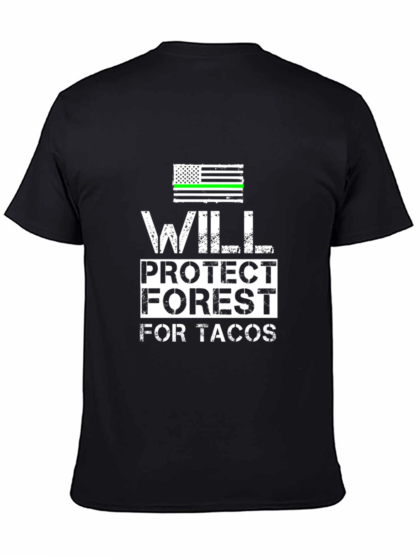Will Protect Forest for Tacos Graphic Tee