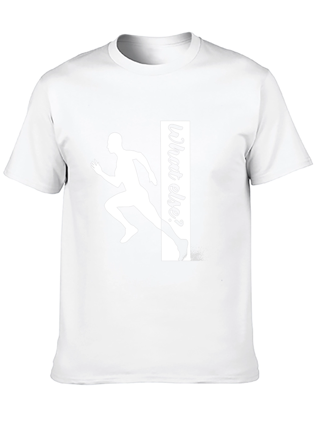 Runner What Else T-Shirt - Black Graphic Tee