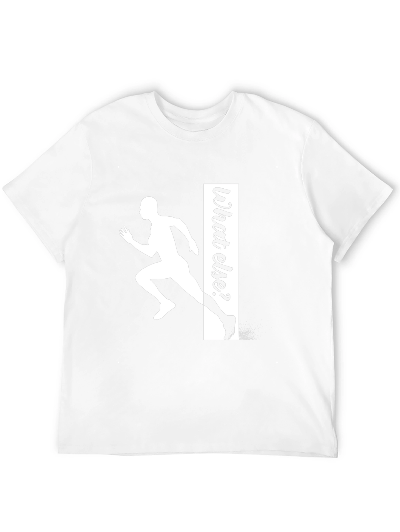 Runner What Else T-Shirt - Black Graphic Tee
