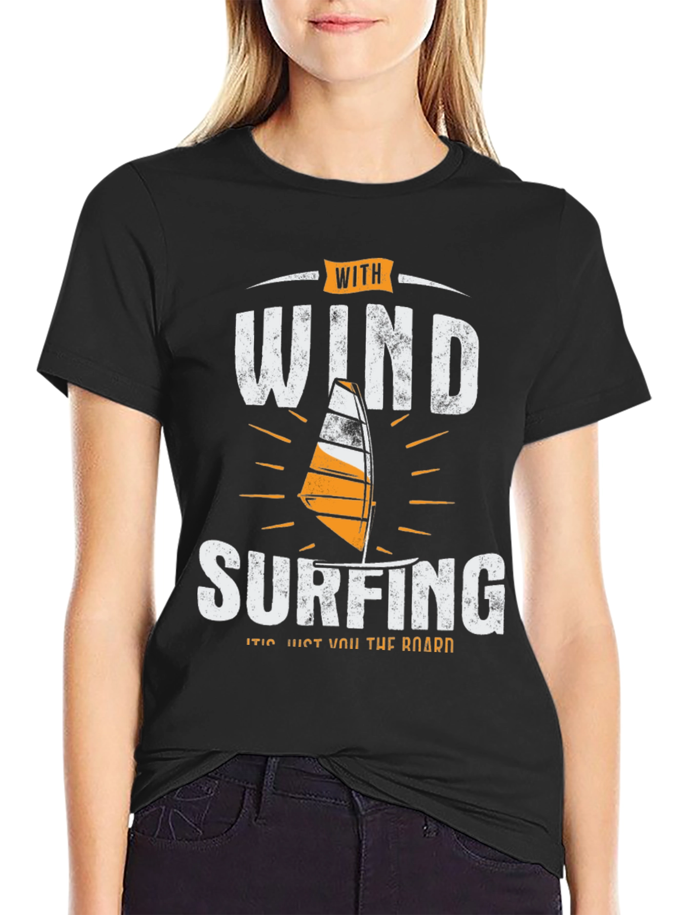 Windsurfing T-Shirt: With Wind Surfing Tee