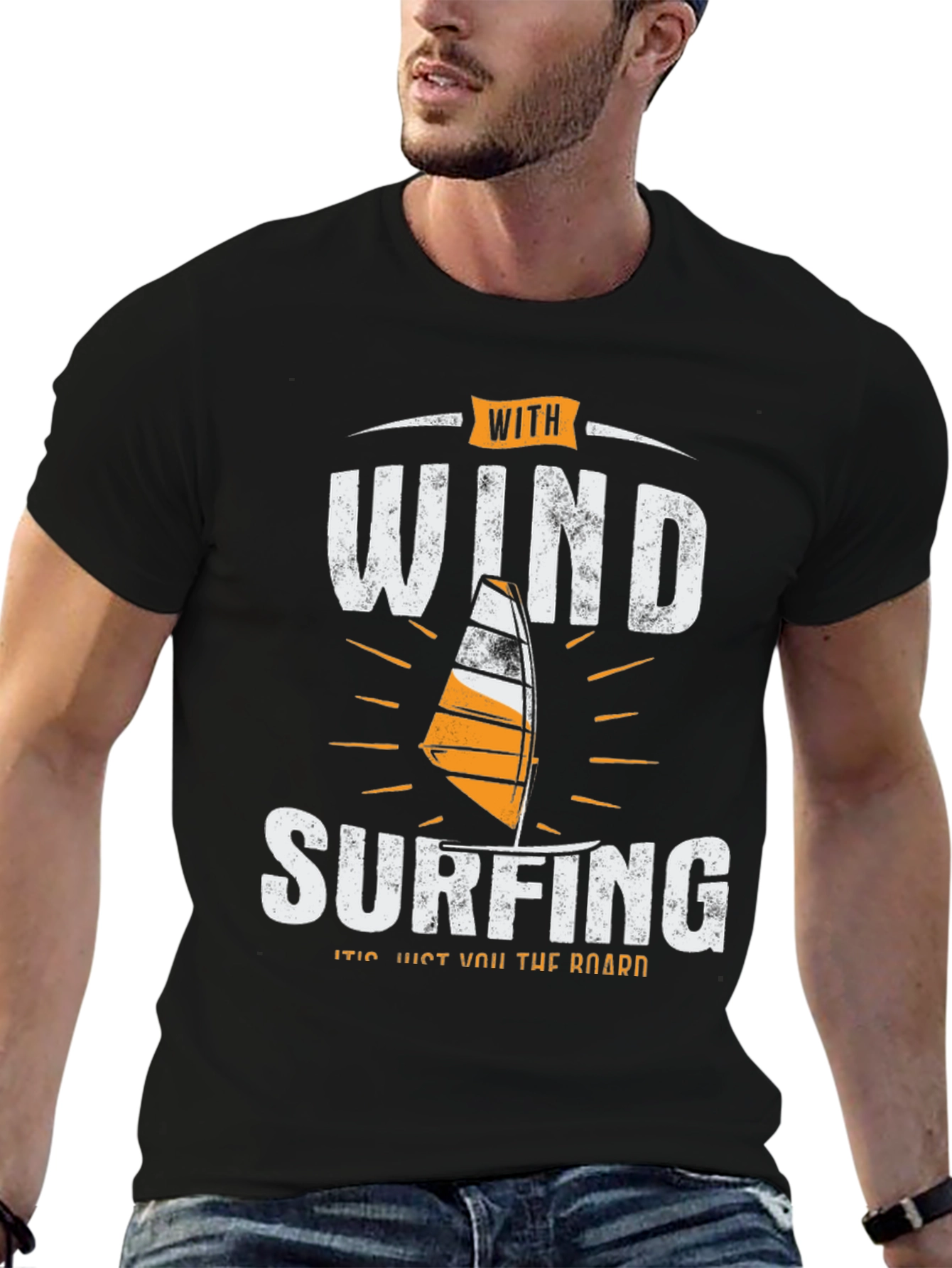 Windsurfing T-Shirt: With Wind Surfing Tee