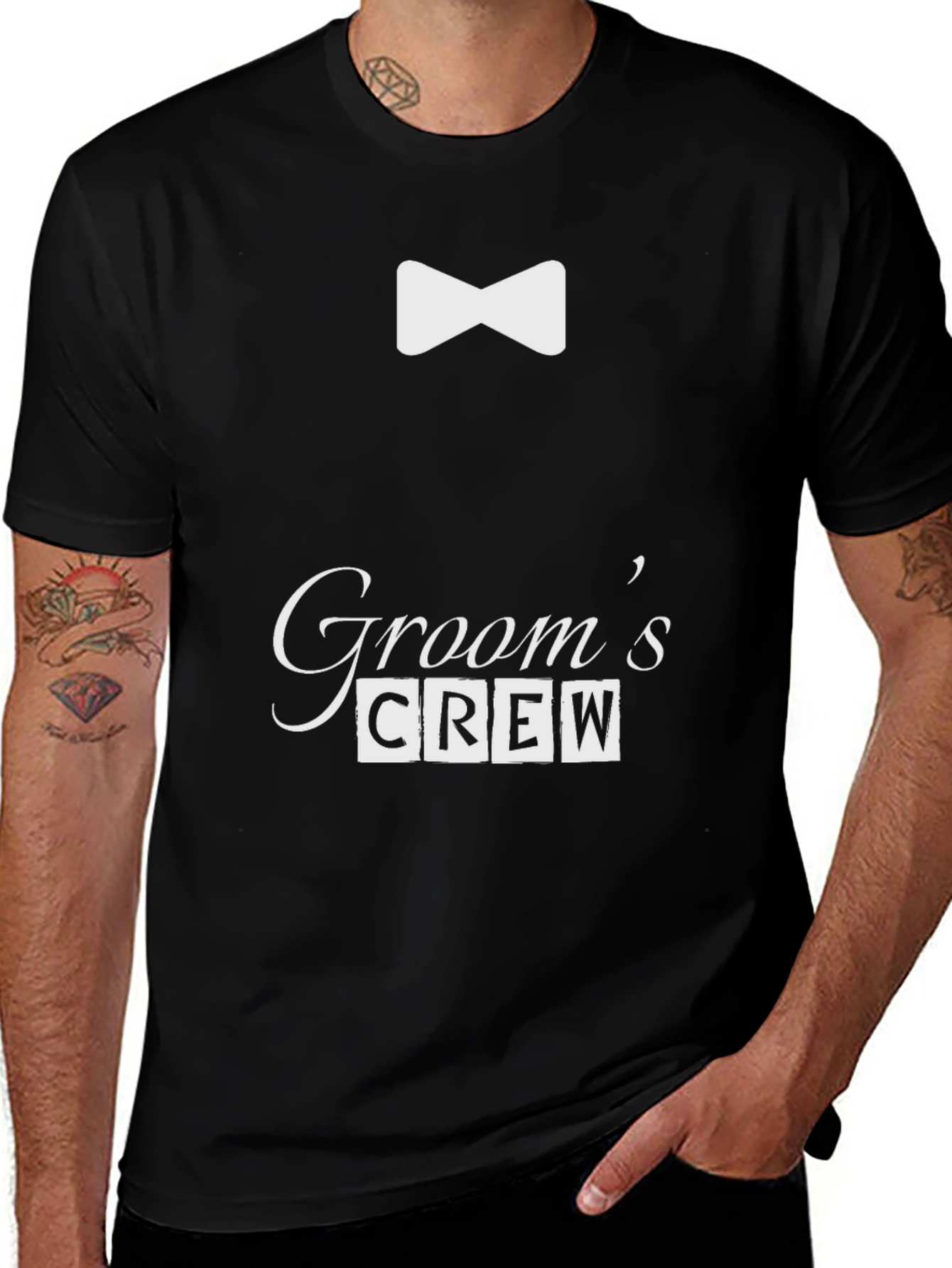 Grooms Crew Wedding Party T-Shirt
