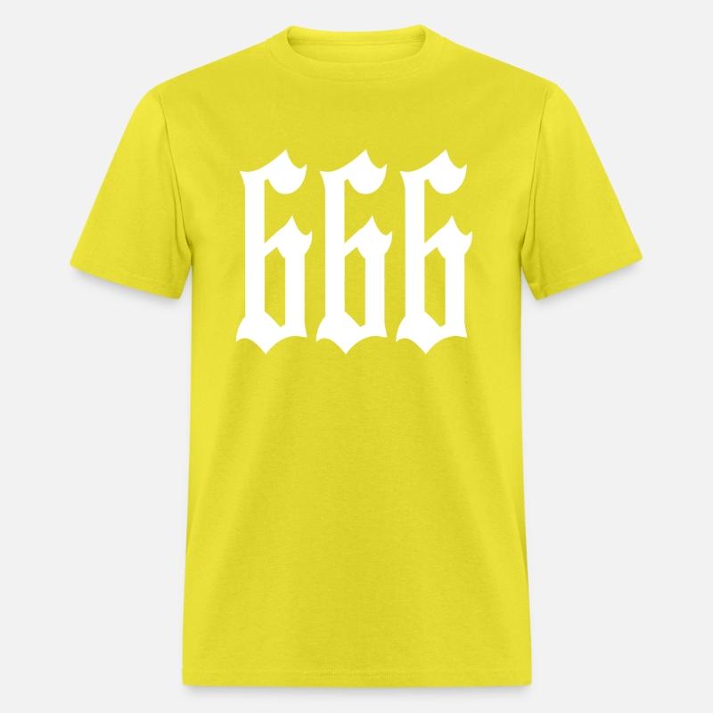 666 Number of the Beast Satanic Design