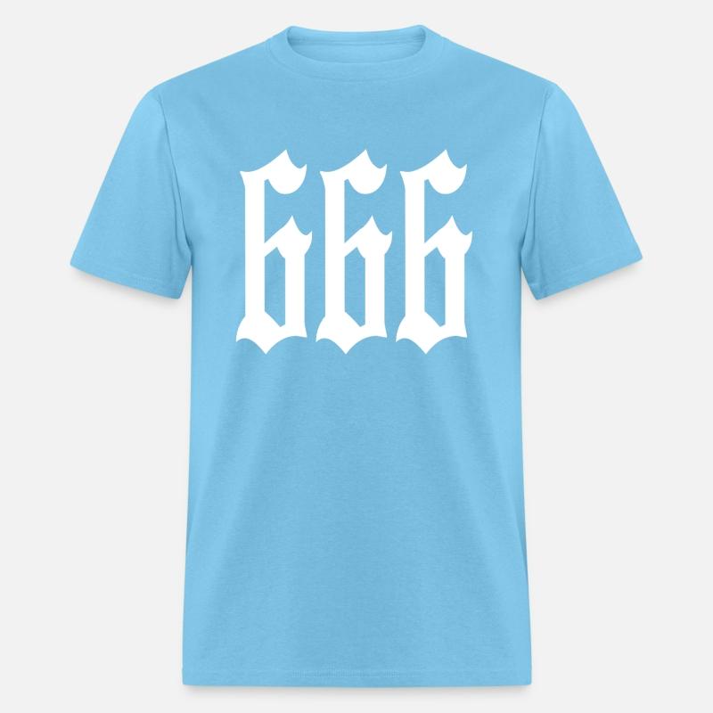 666 Number of the Beast Satanic Design