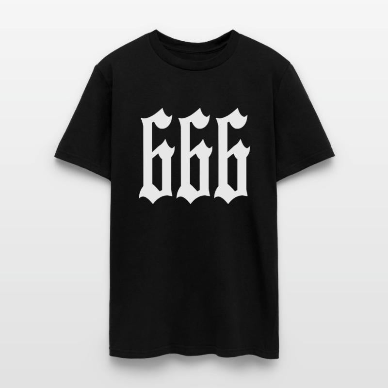 666 Number of the Beast Satanic Design