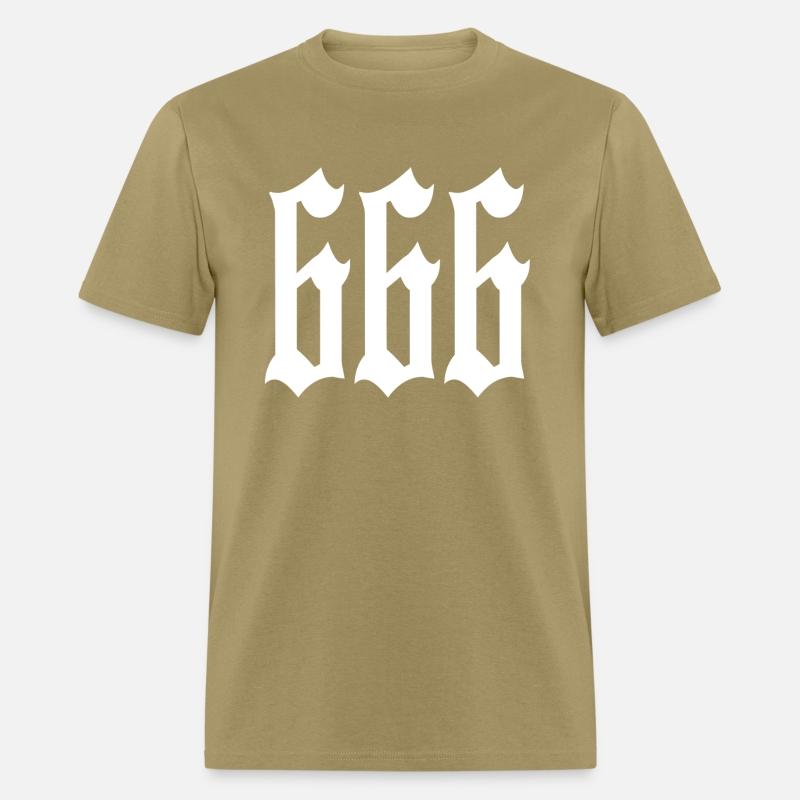 666 Number of the Beast Satanic Design