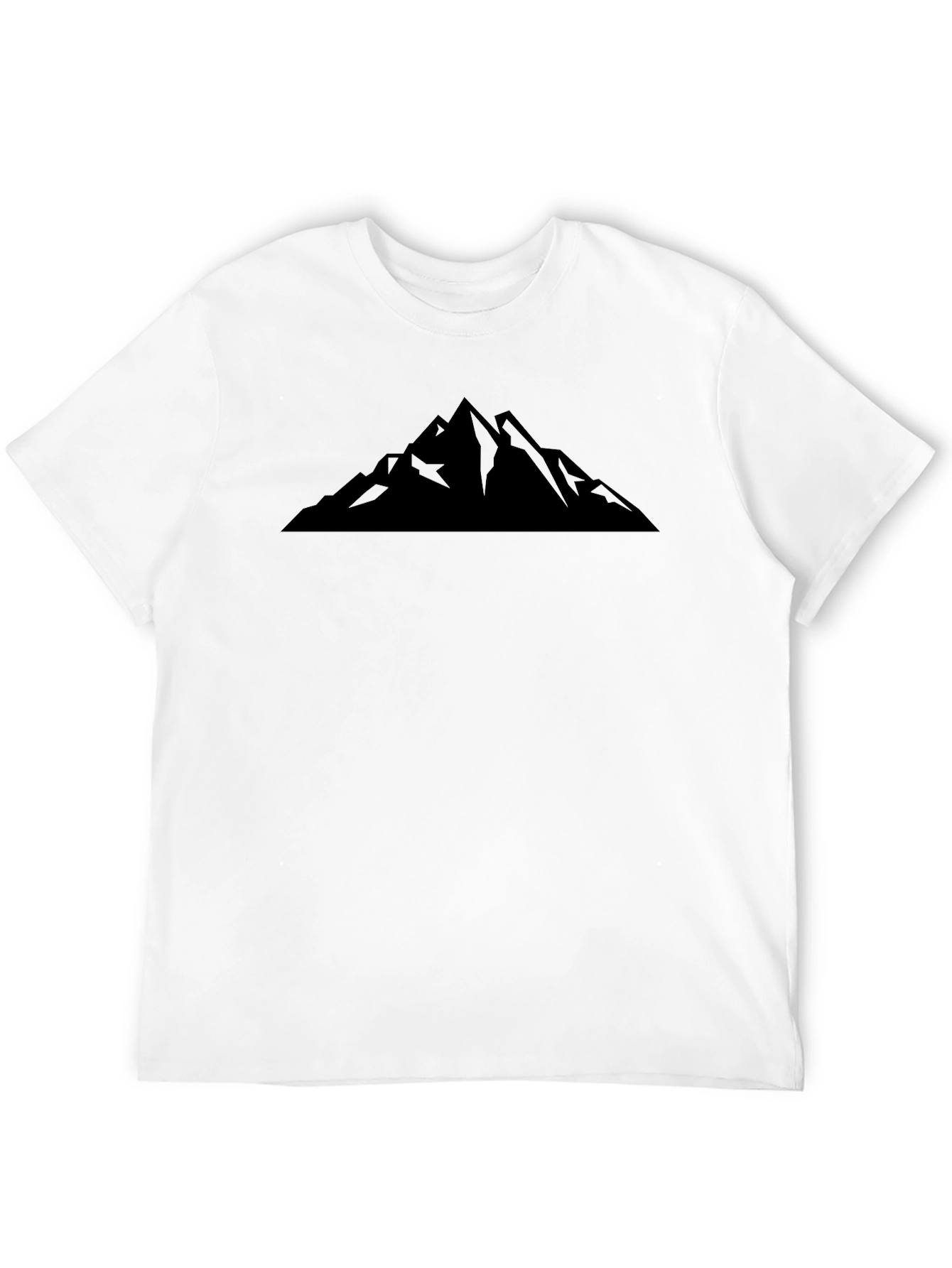 Black Mountain Graphic Tee - Mens Crew Neck
