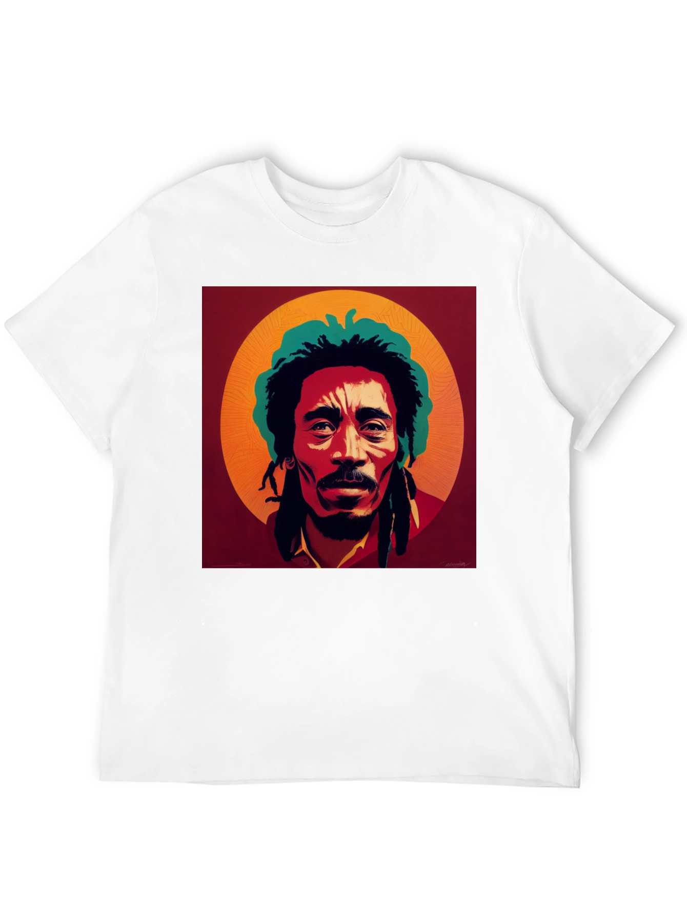 Bob Marley Portrait Tee - Black