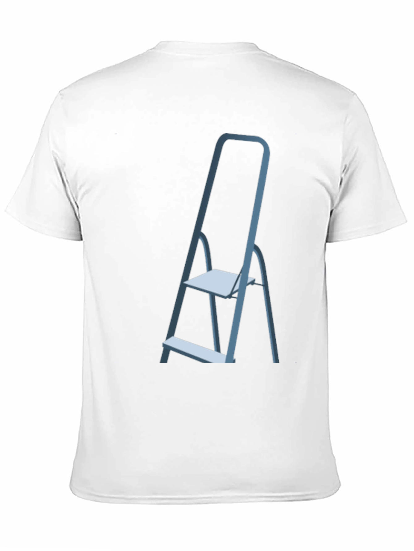 Ladder Graphic Tee - Black Casual T-Shirt