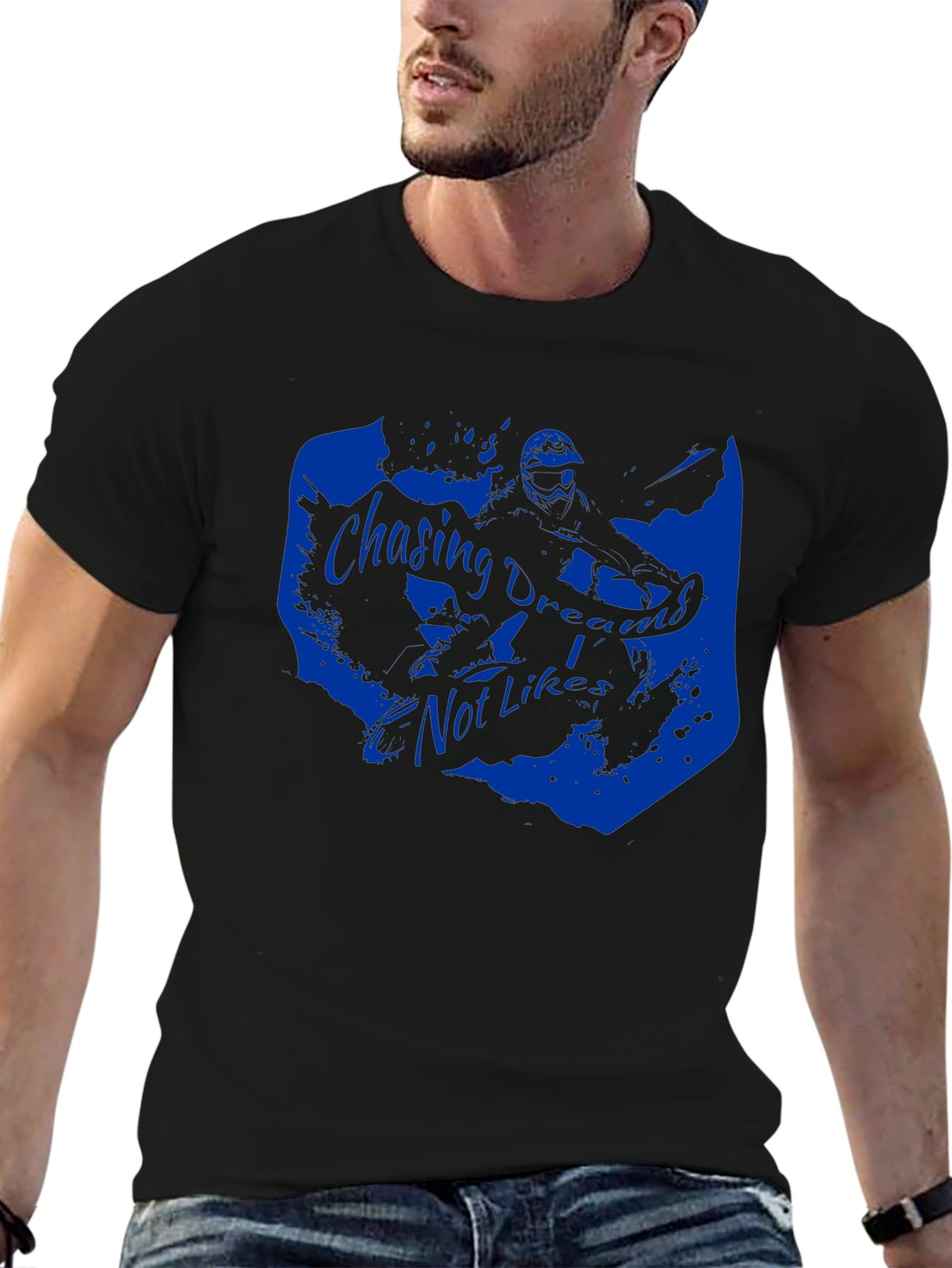 Chasing Dreams Graphic Tee - Black