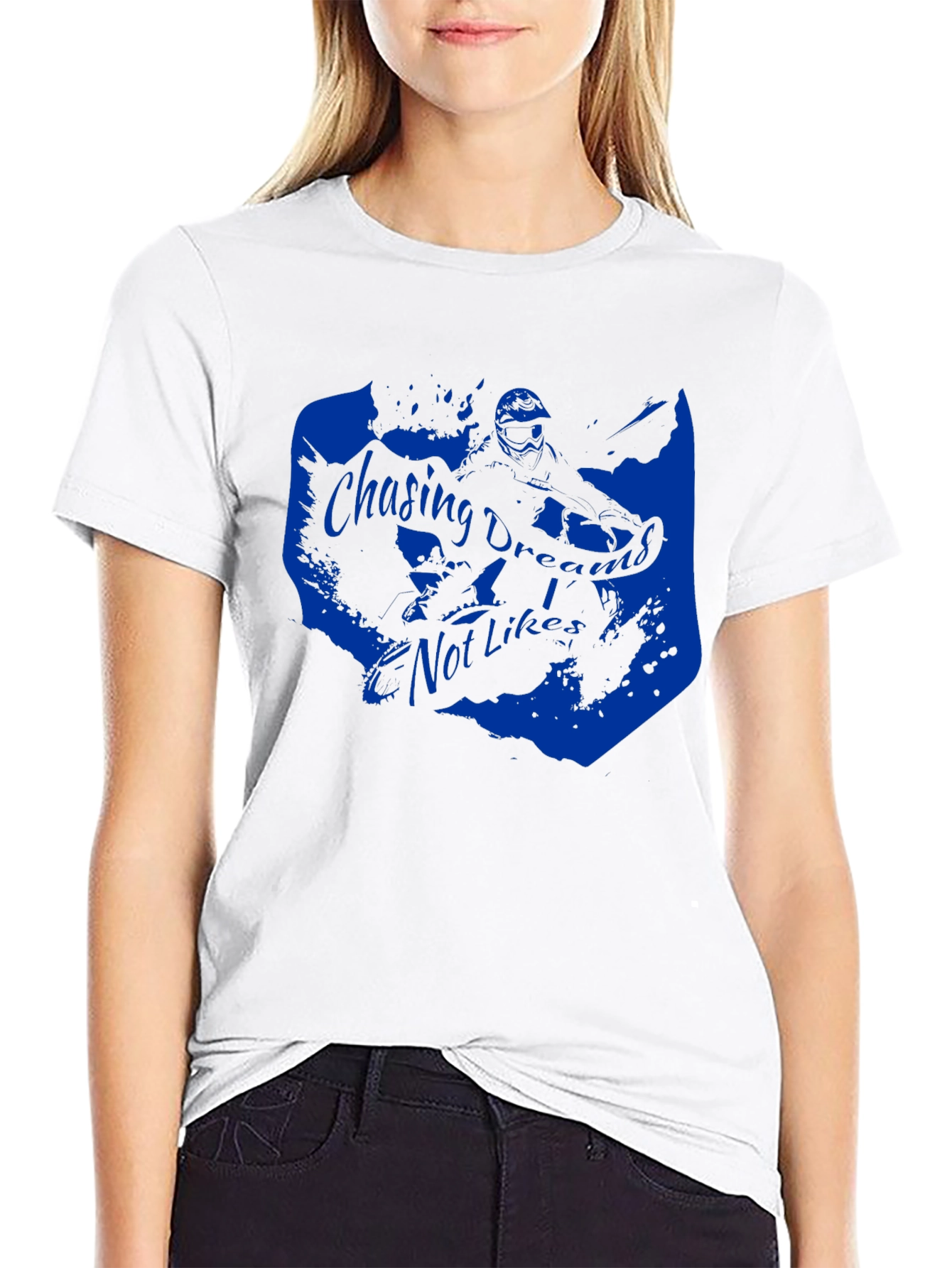 Chasing Dreams Graphic Tee - Black