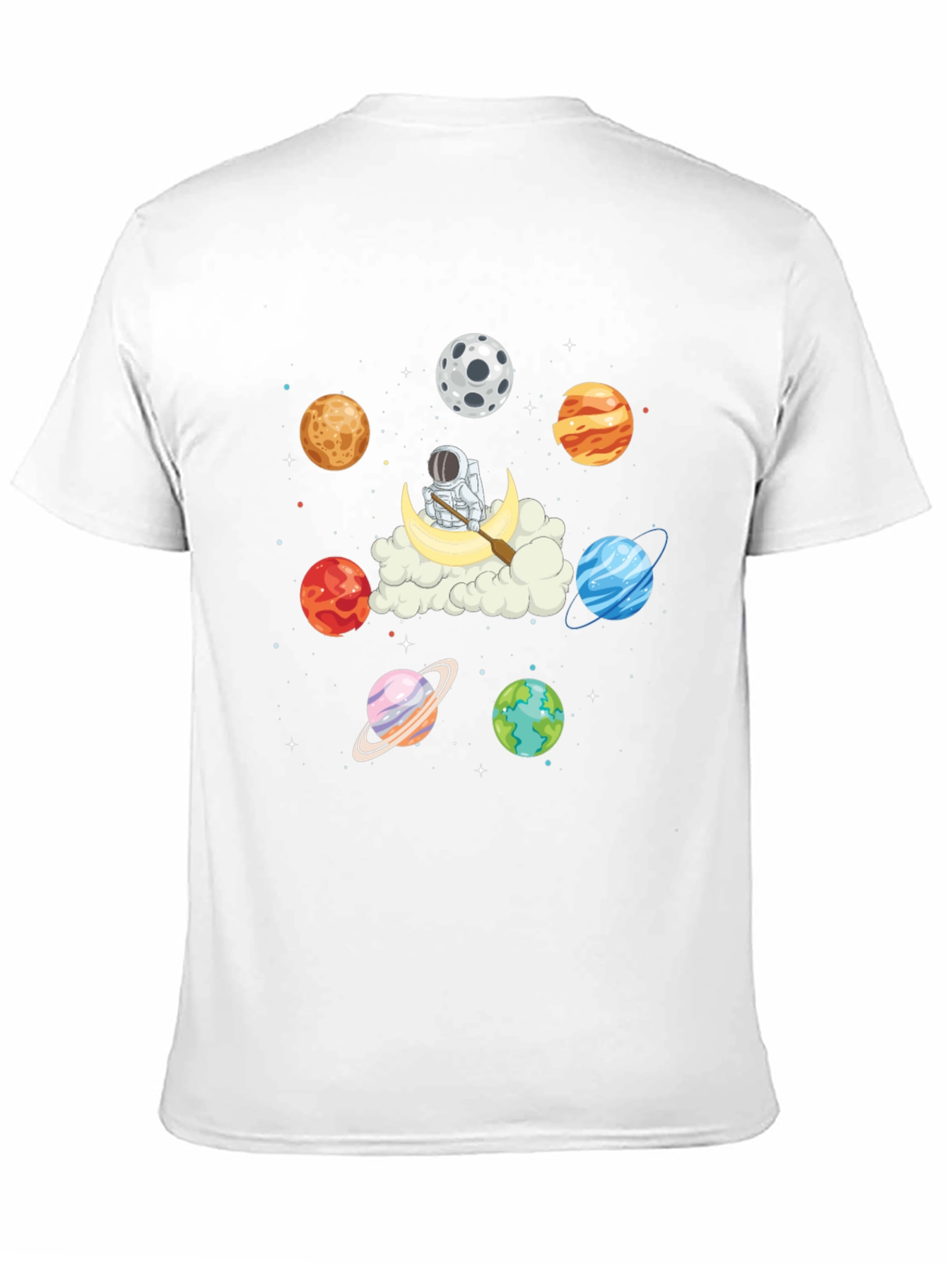 Astronaut Planets Graphic Tee