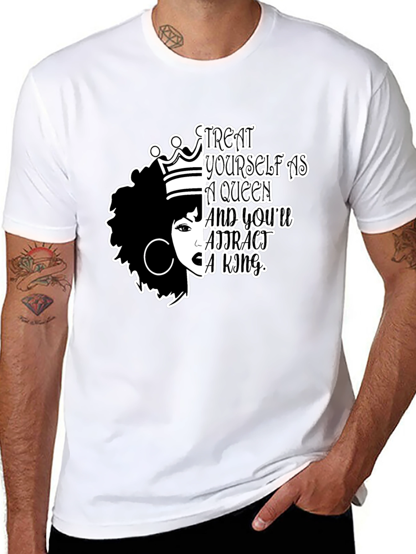 Treat Yourself Tee - Queen Affirmation T-Shirt