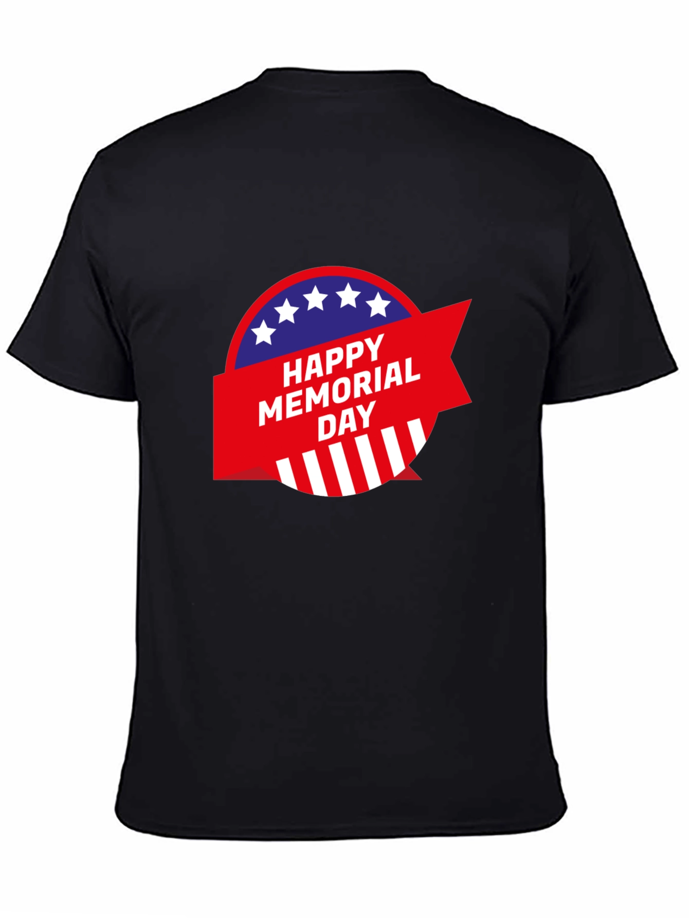Happy Memorial Day Graphic Tee - Patriotic Style