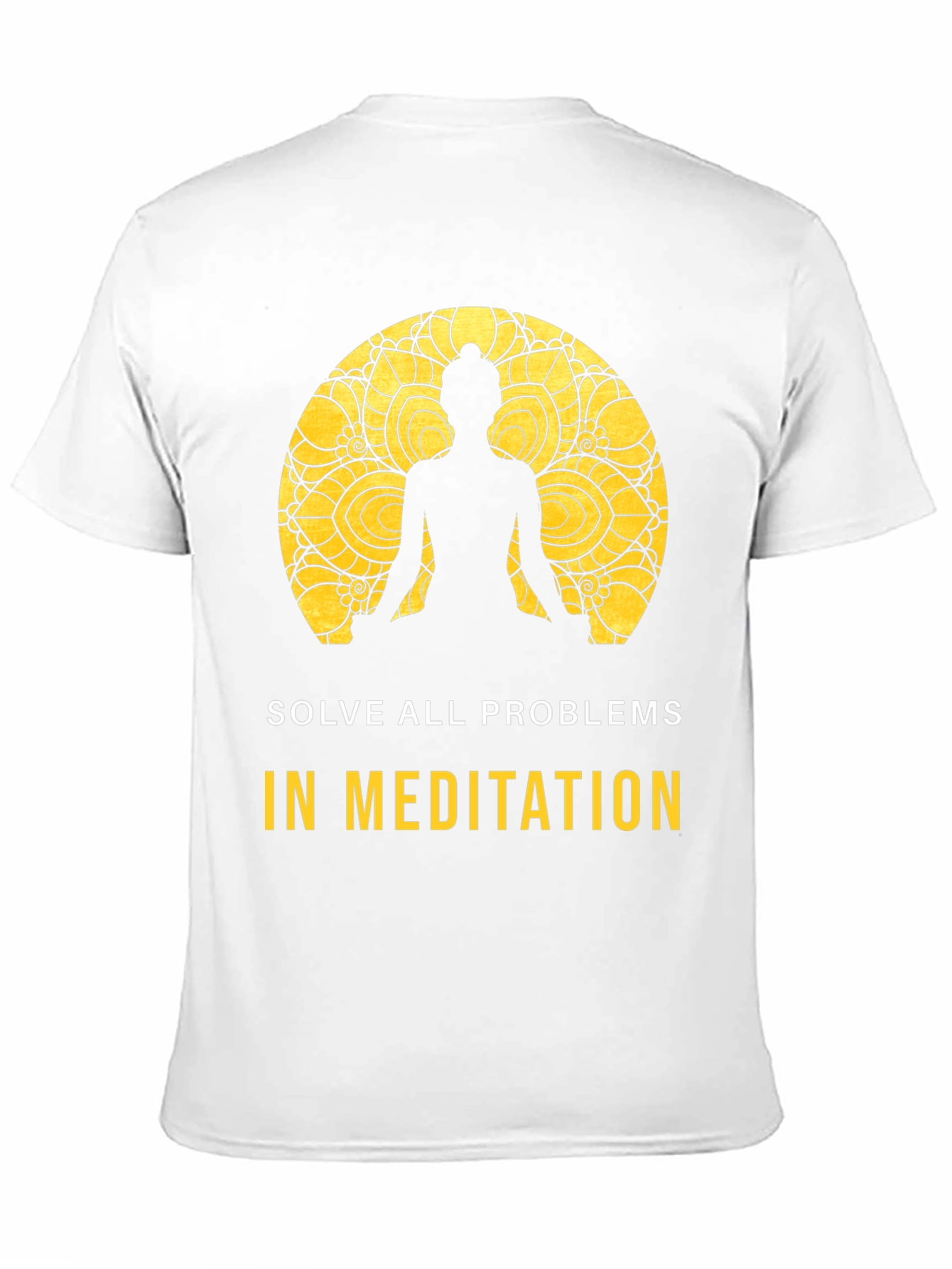 Meditation T-Shirt - Solve All Problems