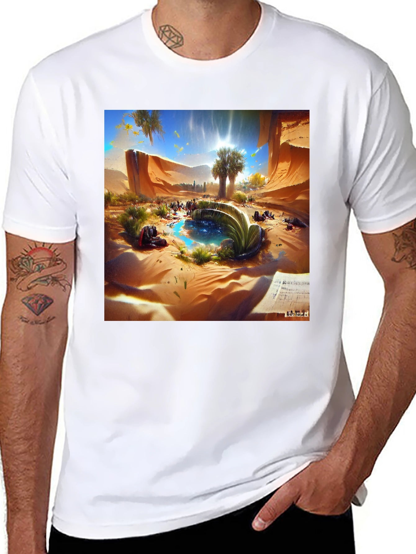 Desert Oasis Graphic Tee