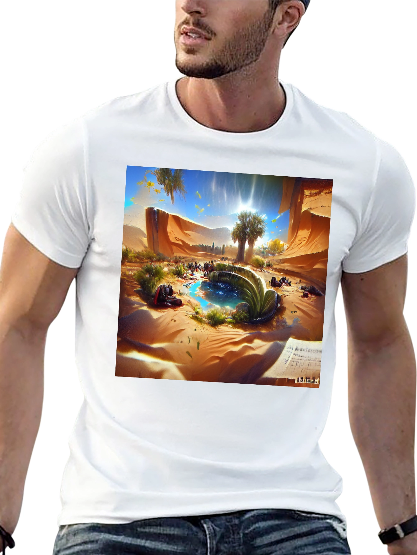 Desert Oasis Graphic Tee