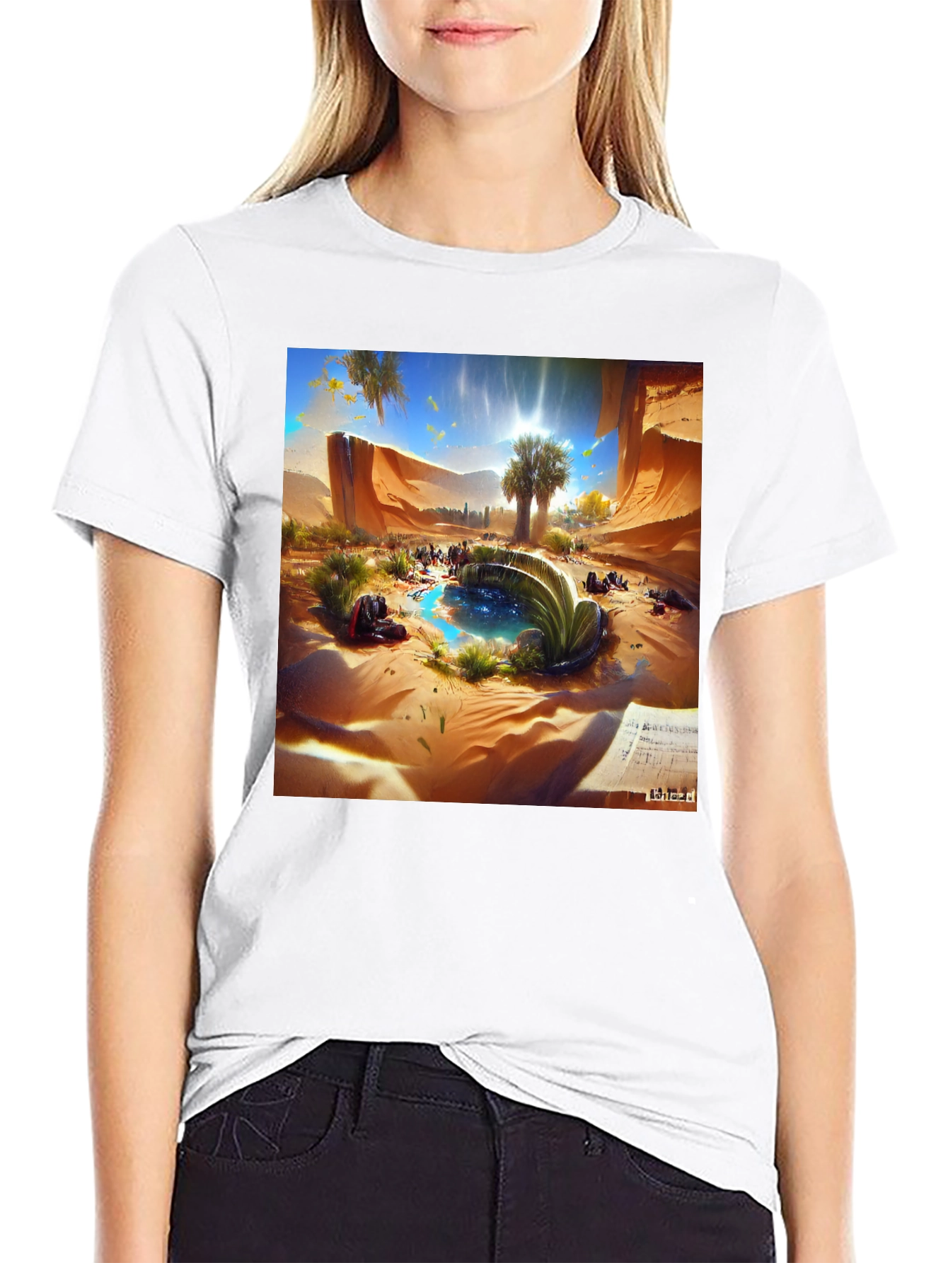 Desert Oasis Graphic Tee