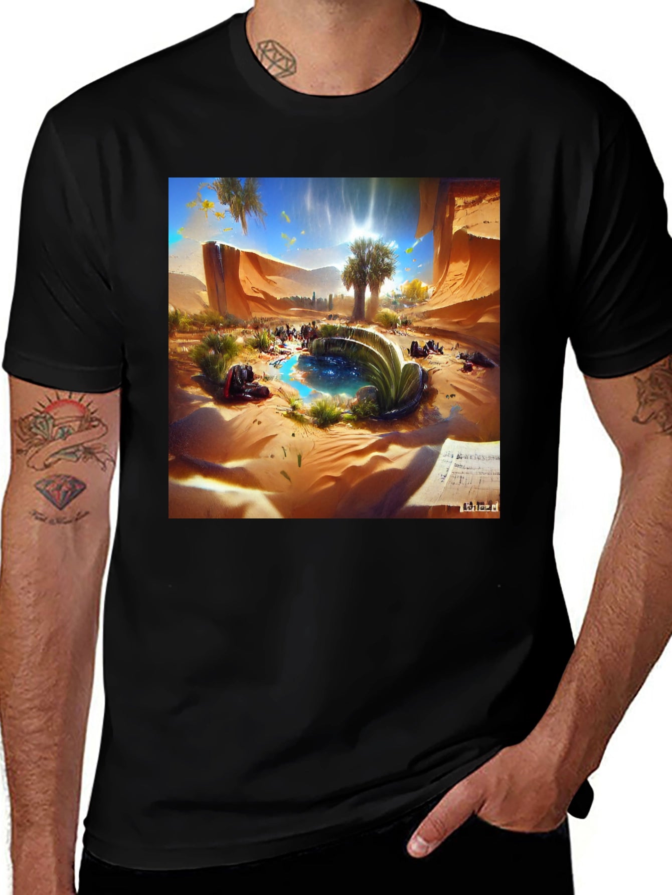 Desert Oasis Graphic Tee