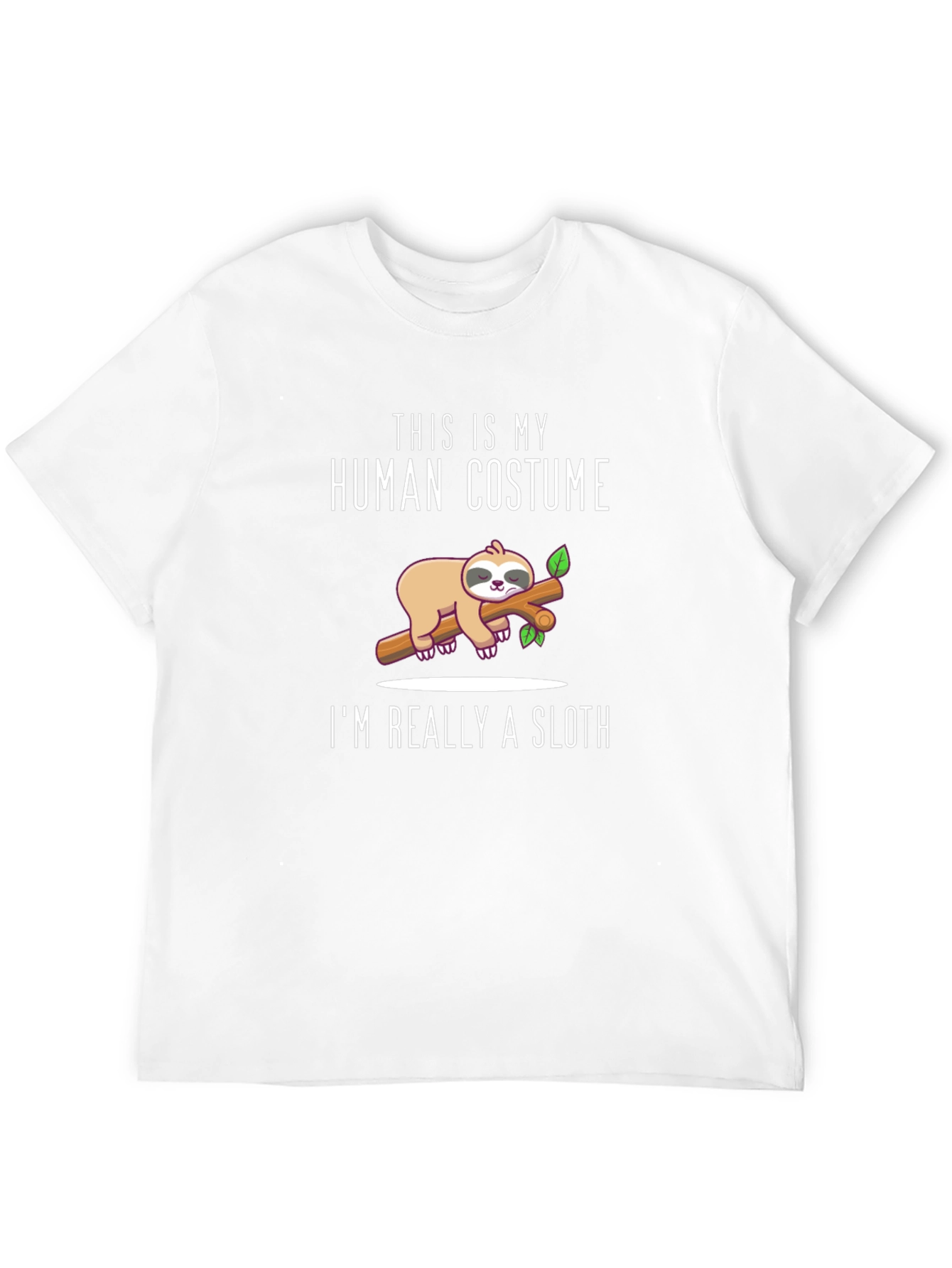 Human Costume Sloth T-Shirt
