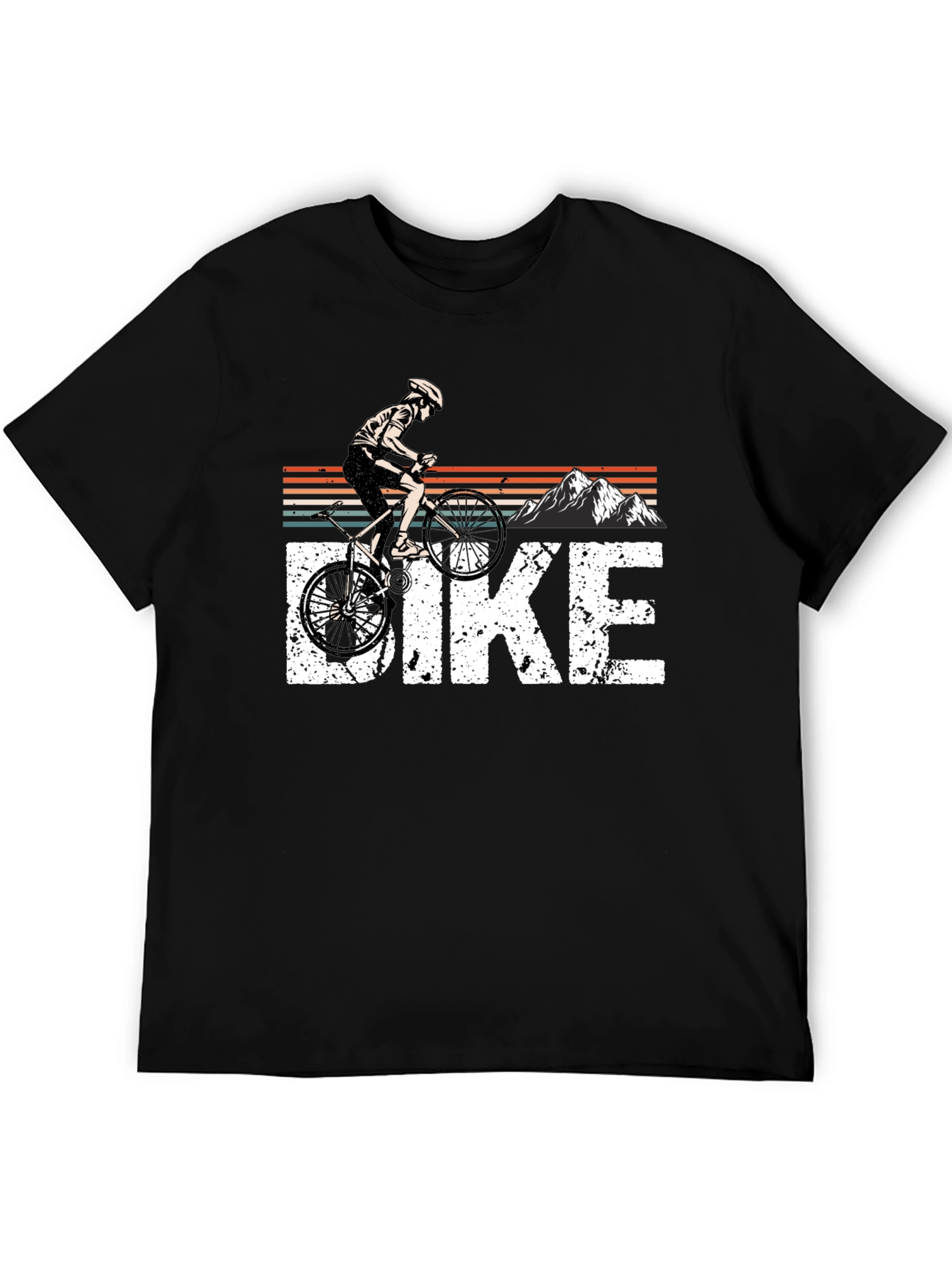 Retro Bike Mountain T-Shirt