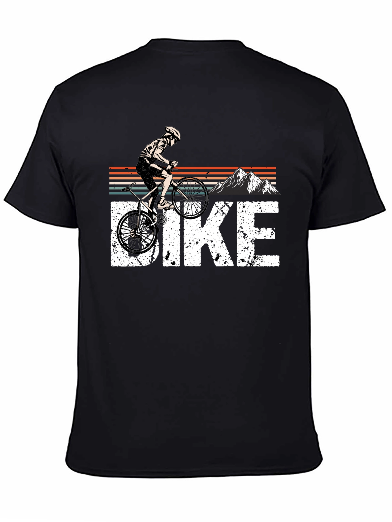 Retro Bike Mountain T-Shirt