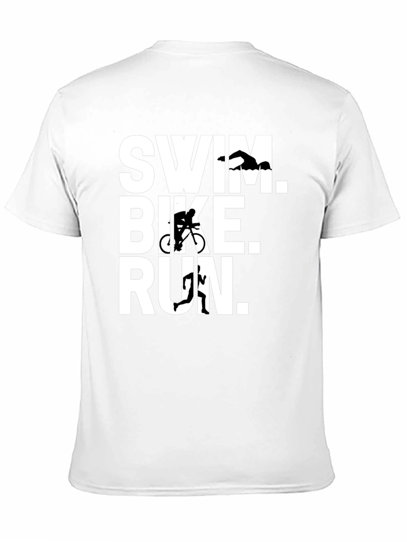 Swim Bike Run Triathlon T-Shirt
