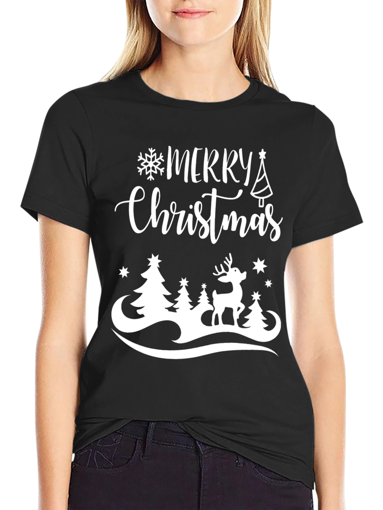 Merry Christmas Graphic T-Shirt