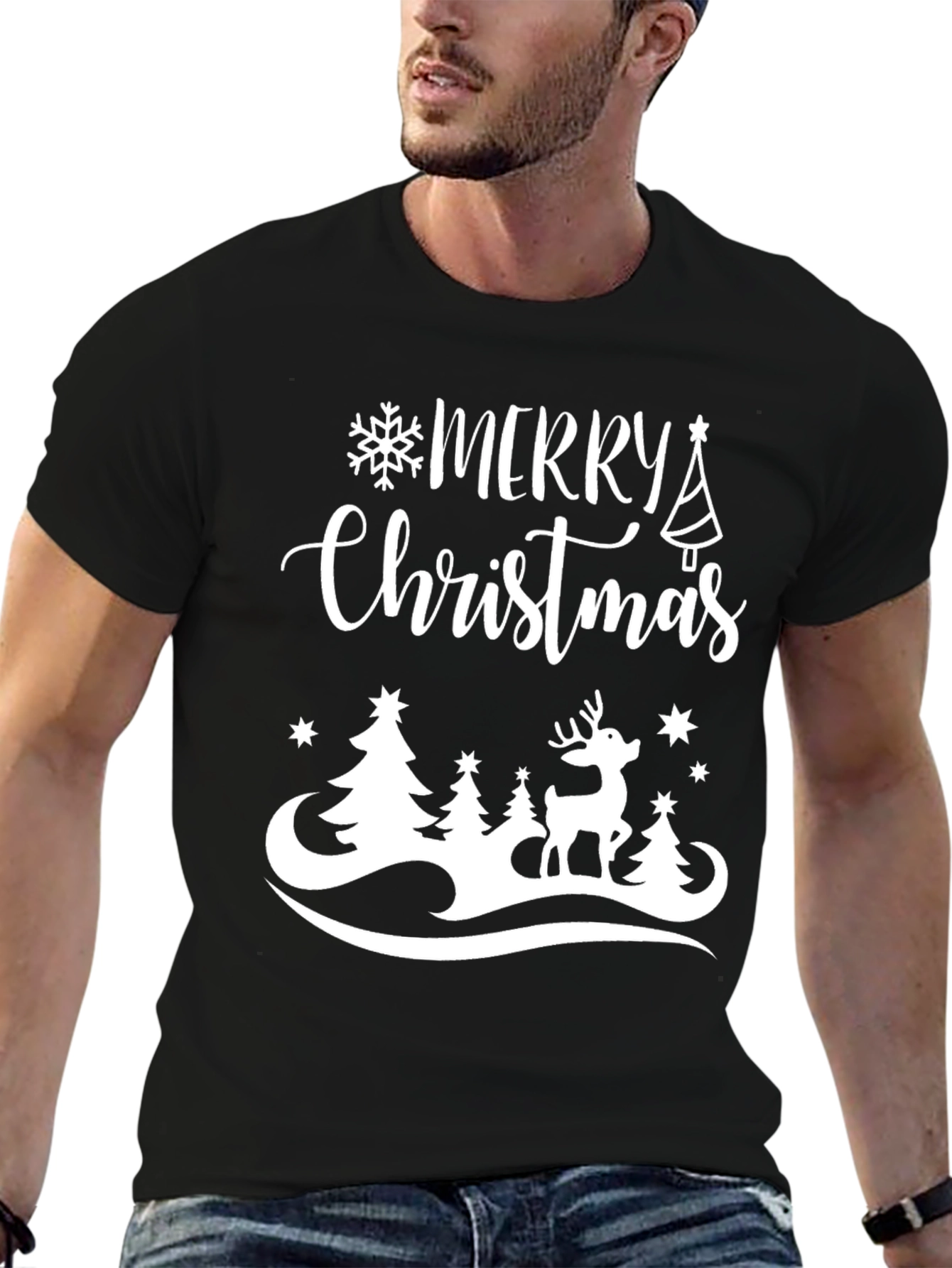 Merry Christmas Graphic T-Shirt