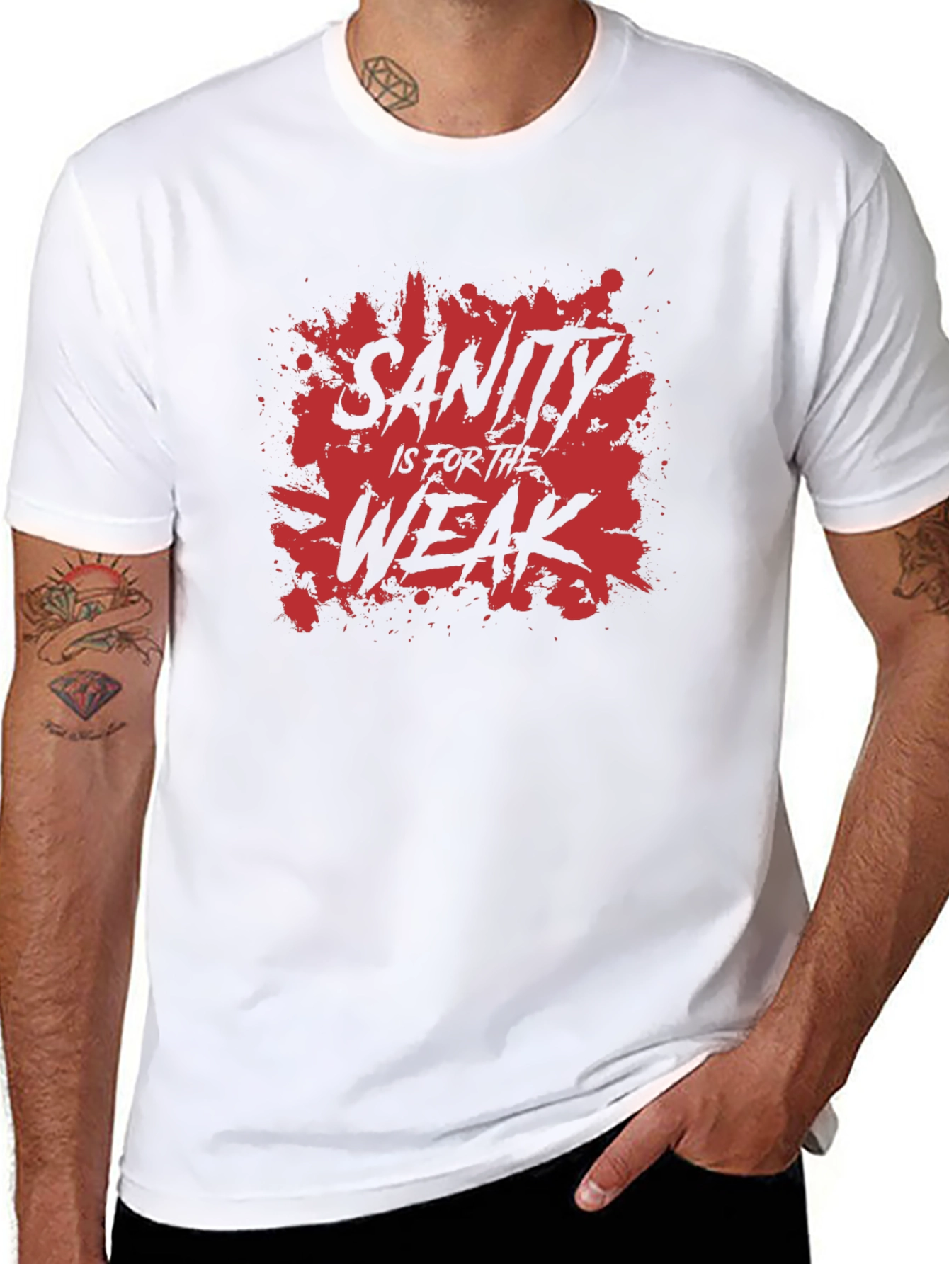Sanity is for the Weak Graphic Tee