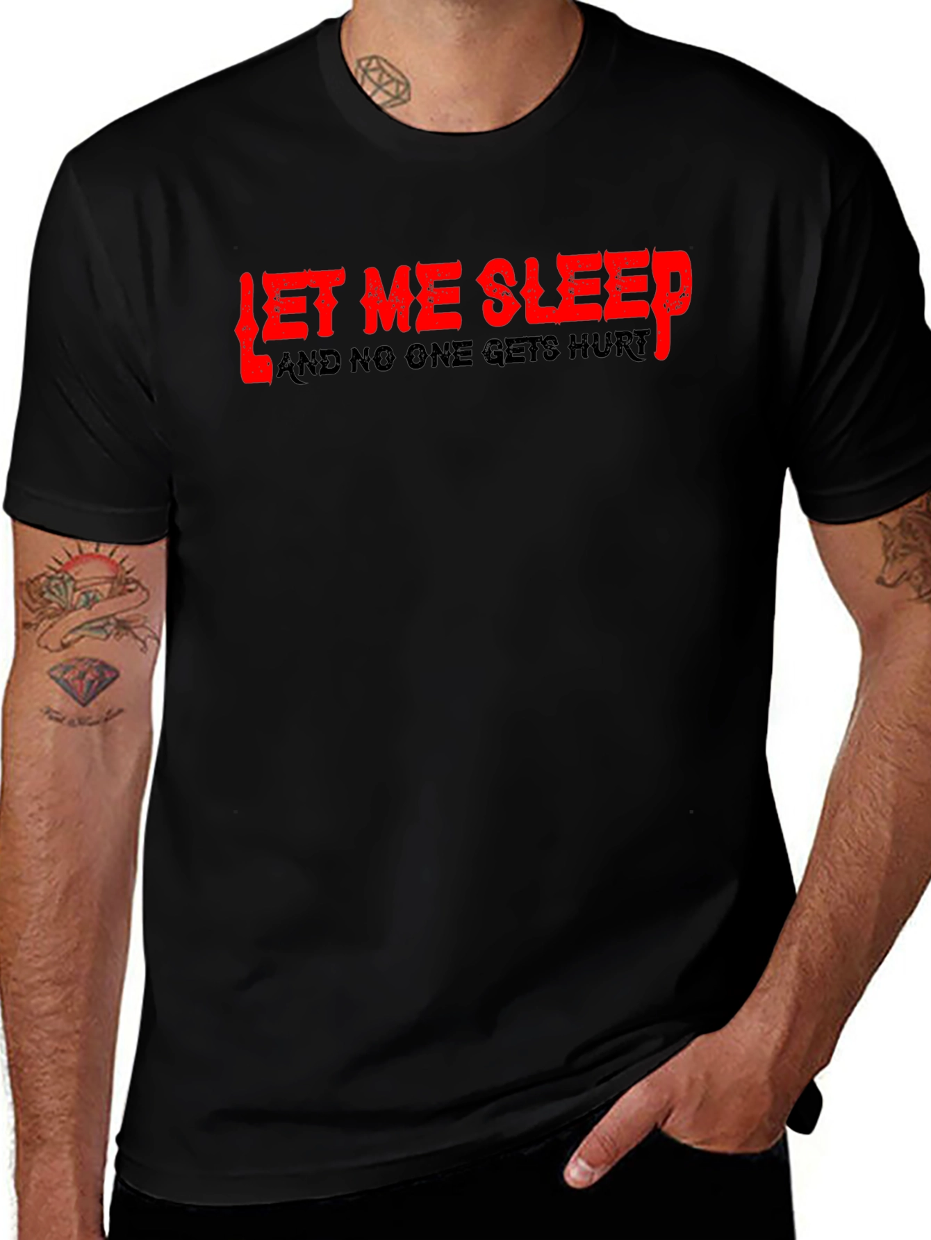 Let Me Sleep Graphic T-Shirt