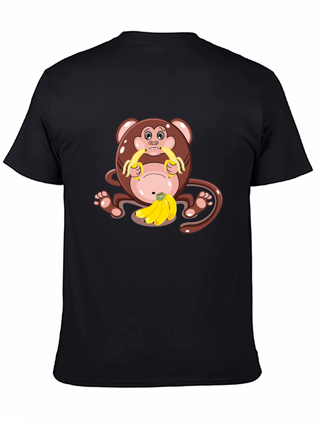 Monkey Banana Graphic Tee - Unique Fun Design